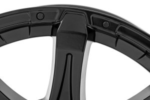 Wheel - Rough Country - 81 Series | One-Piece | 20x10 | 8x170 | -19mm - Semi Gloss Black Wheel - Rough Country - 81 Series | One-Piece | 20x10 | 8x170 | -19mm - Semi Gloss Black